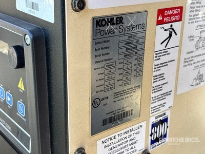 Kohler 22kw Diesel Generator 87 hours