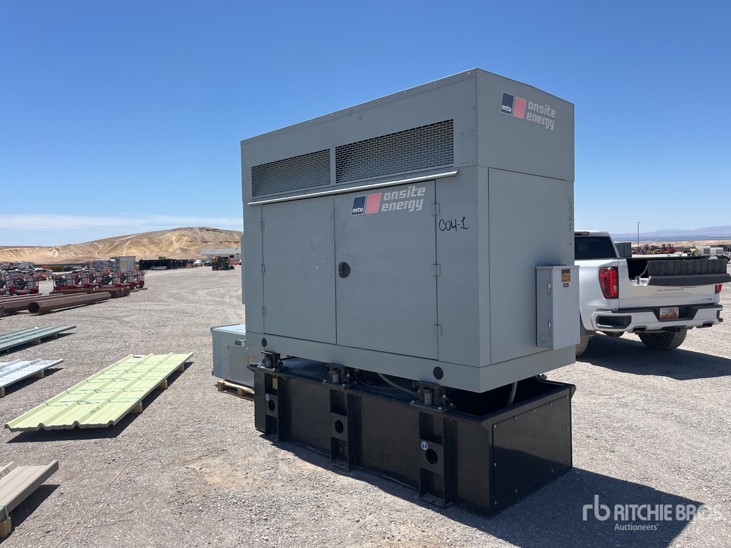 MTU Onsite Energy 100kw Diesel Generator 409 Hours