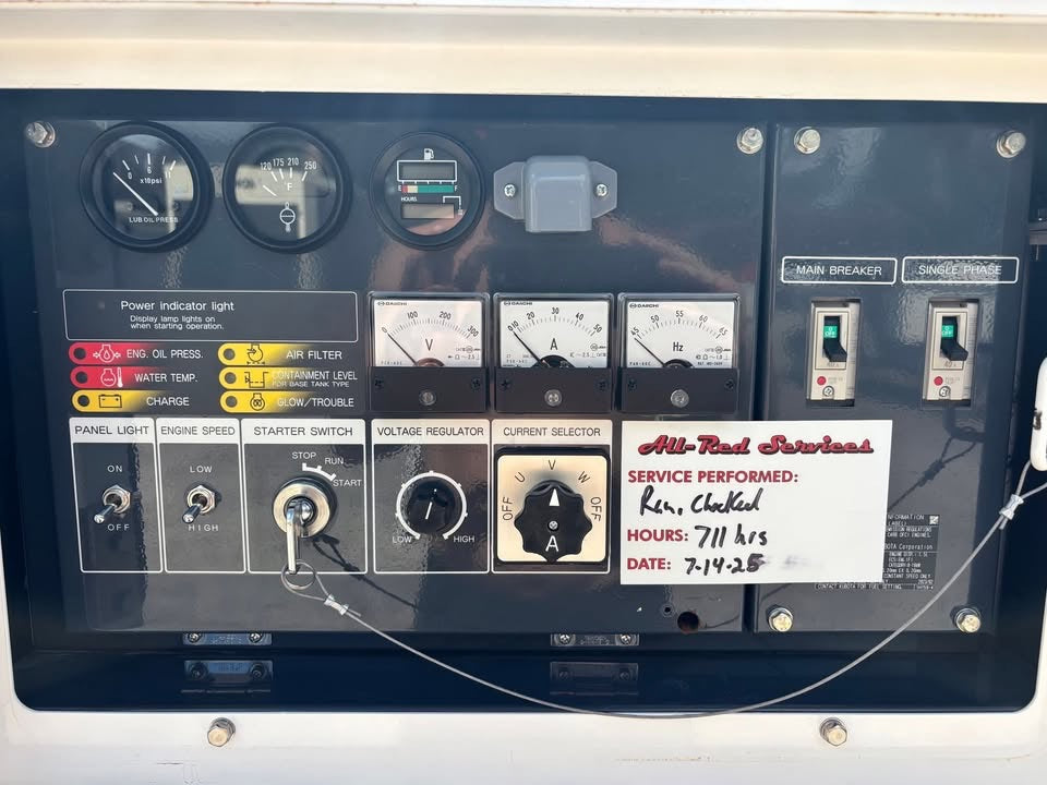 2022 Airman 10kw 12.5kva Diesel Generator